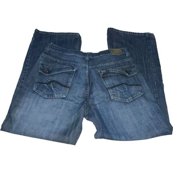 Flypaper Medium Wash Straight Leg Jeans - Size‎ 33x32 - Picture 2 of 10